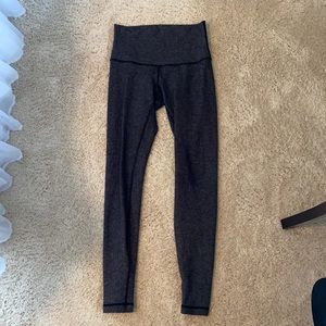 LuLu Lemon Heathered Grey Leggings